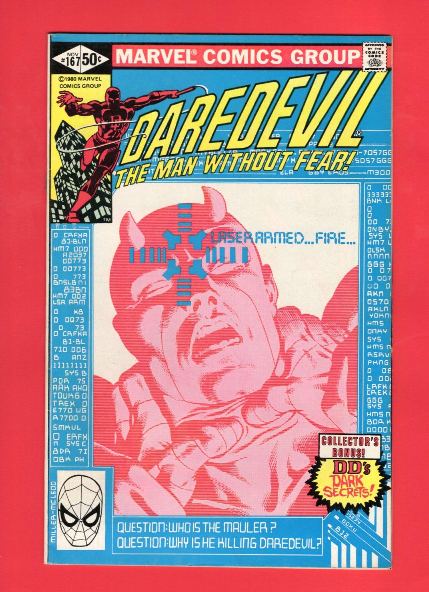 Daredevil #167 (Nov 1980), 7.5 VF-