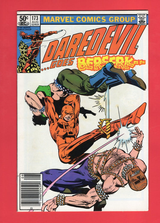 Daredevil #173 (Aug 1981), 7.5 VF- Newsstand