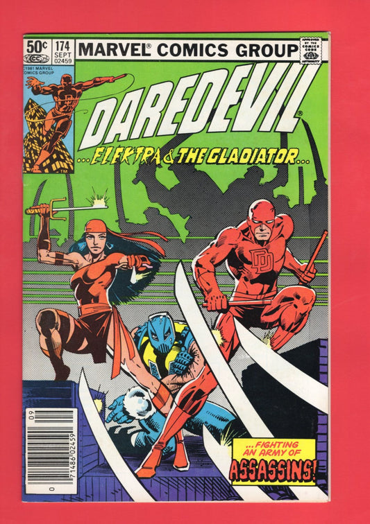 Daredevil #174 (Sep 1981), 6.5 FN+ Newsstand