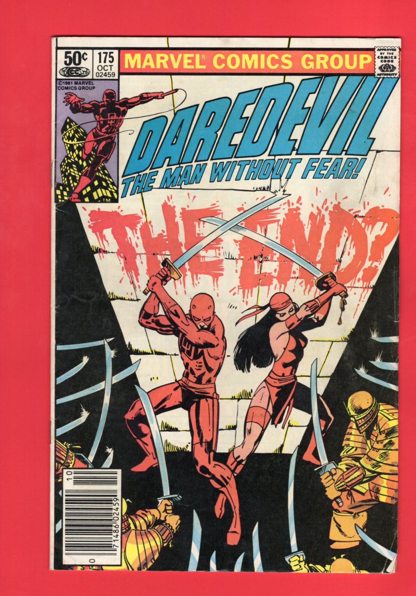 Daredevil #175 (Oct 1981), 5.5 FN- Newsstand