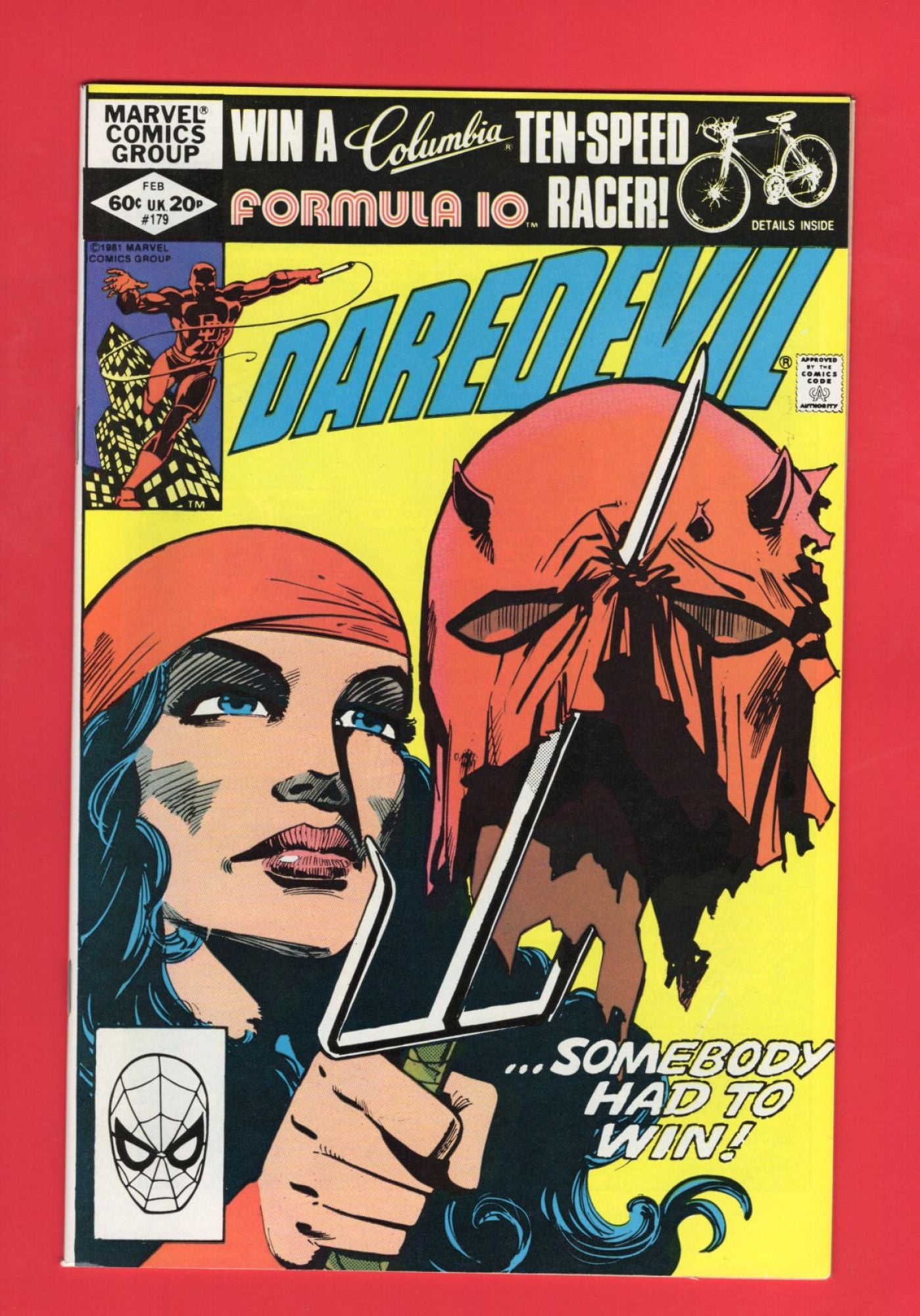 Daredevil #179 (Feb 1982), 8.0 VF