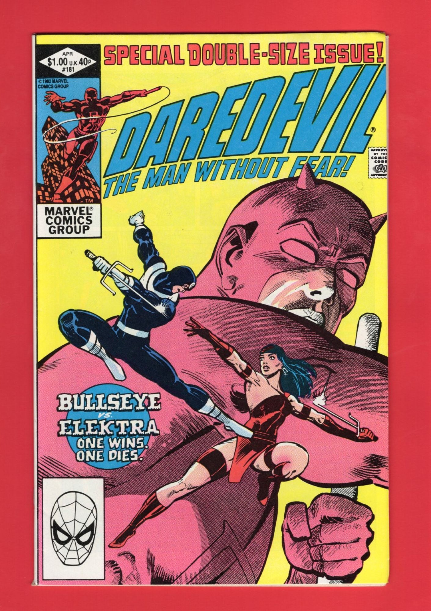 Daredevil #181 (Apr 1982), 7.5 VF-