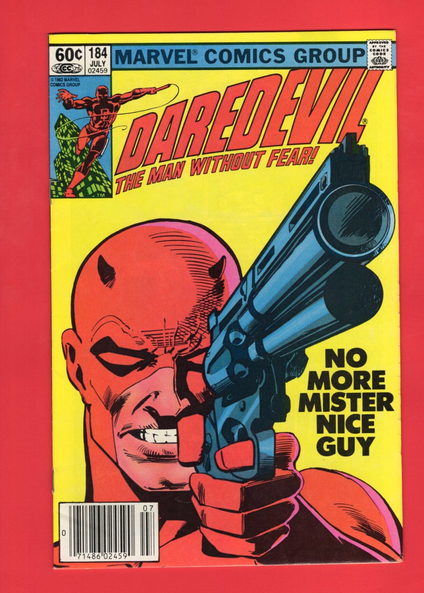 Daredevil #184 (Jul 1982), 7.5 VF- Newsstand