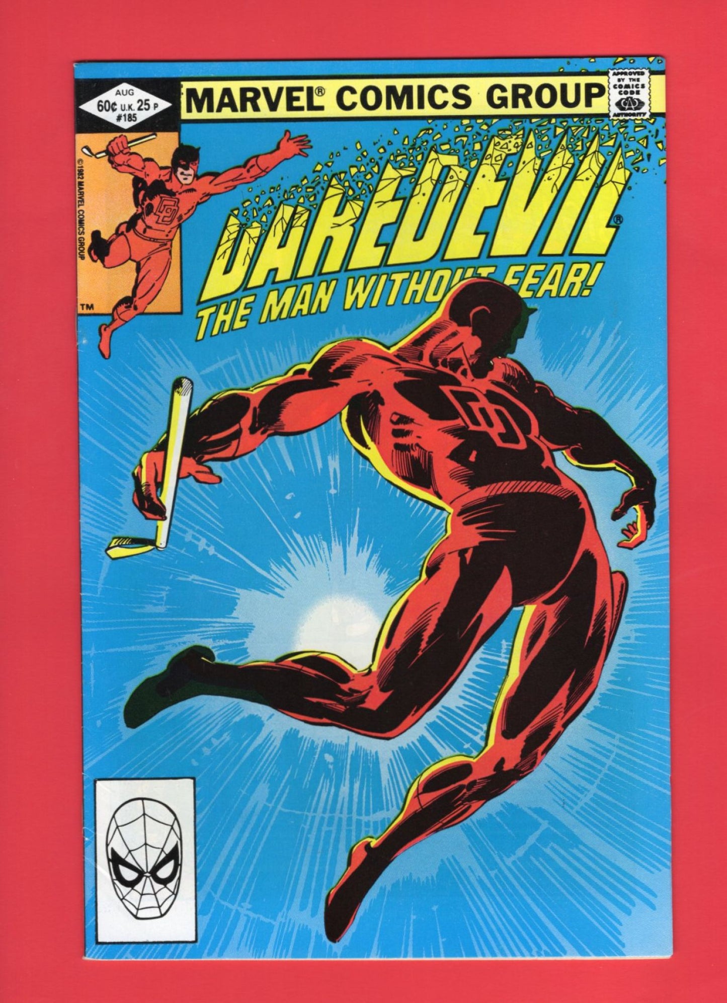 Daredevil #185 (Aug 1982), 7.5 VF-