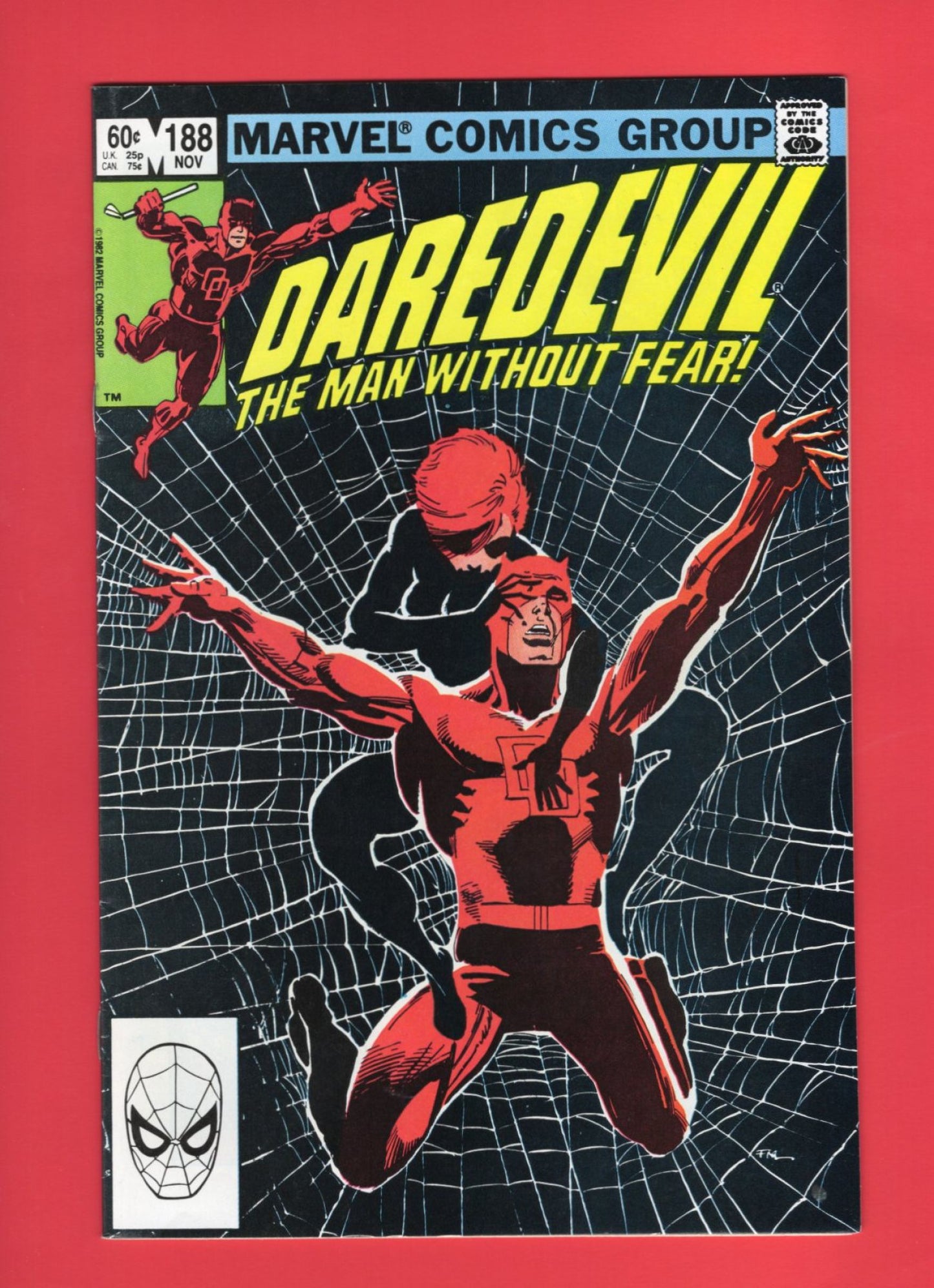 Daredevil #188 (Nov 1982), 7.5 VF-