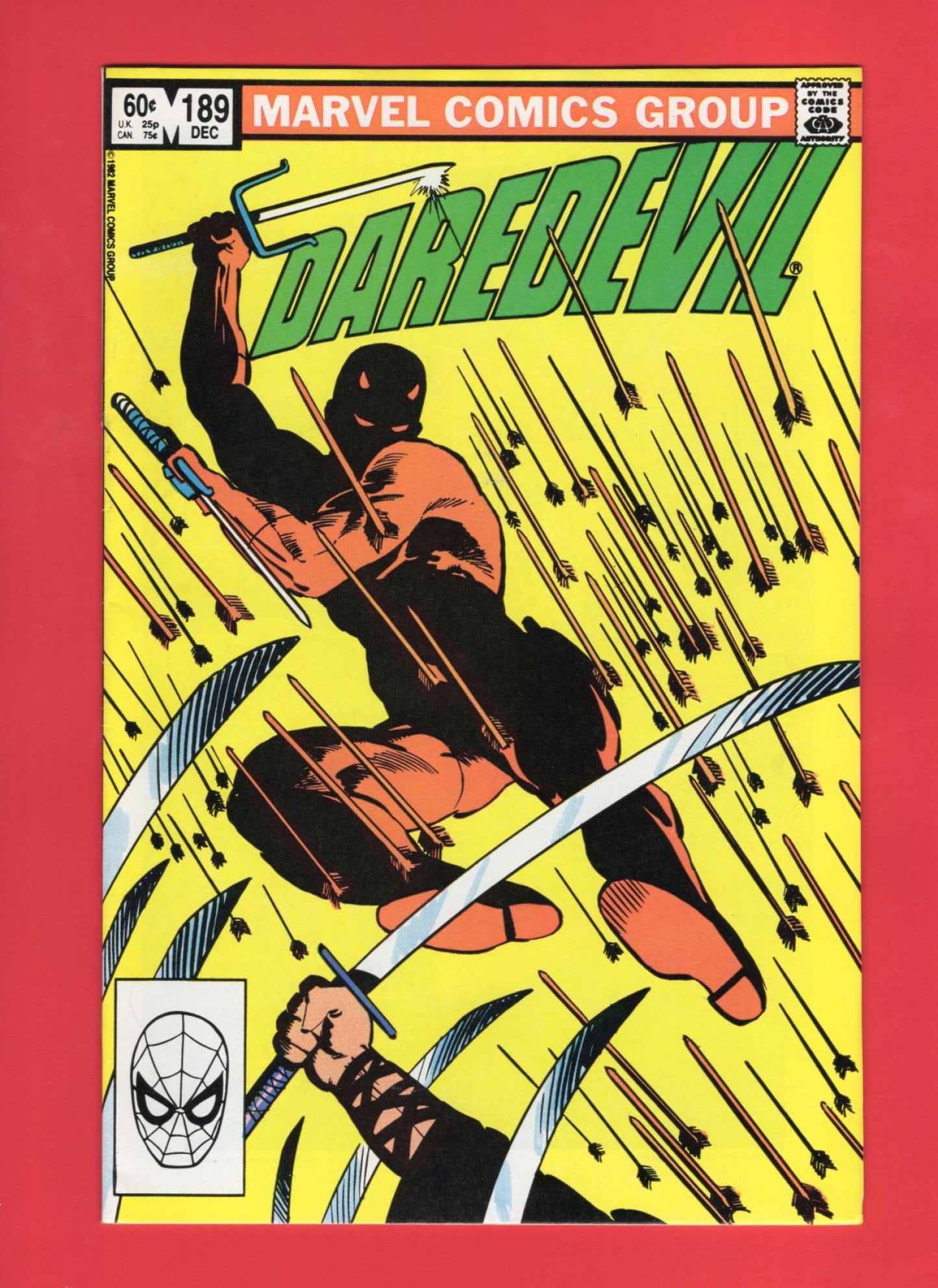 Daredevil #189 (Dec 1982), 8.0 VF