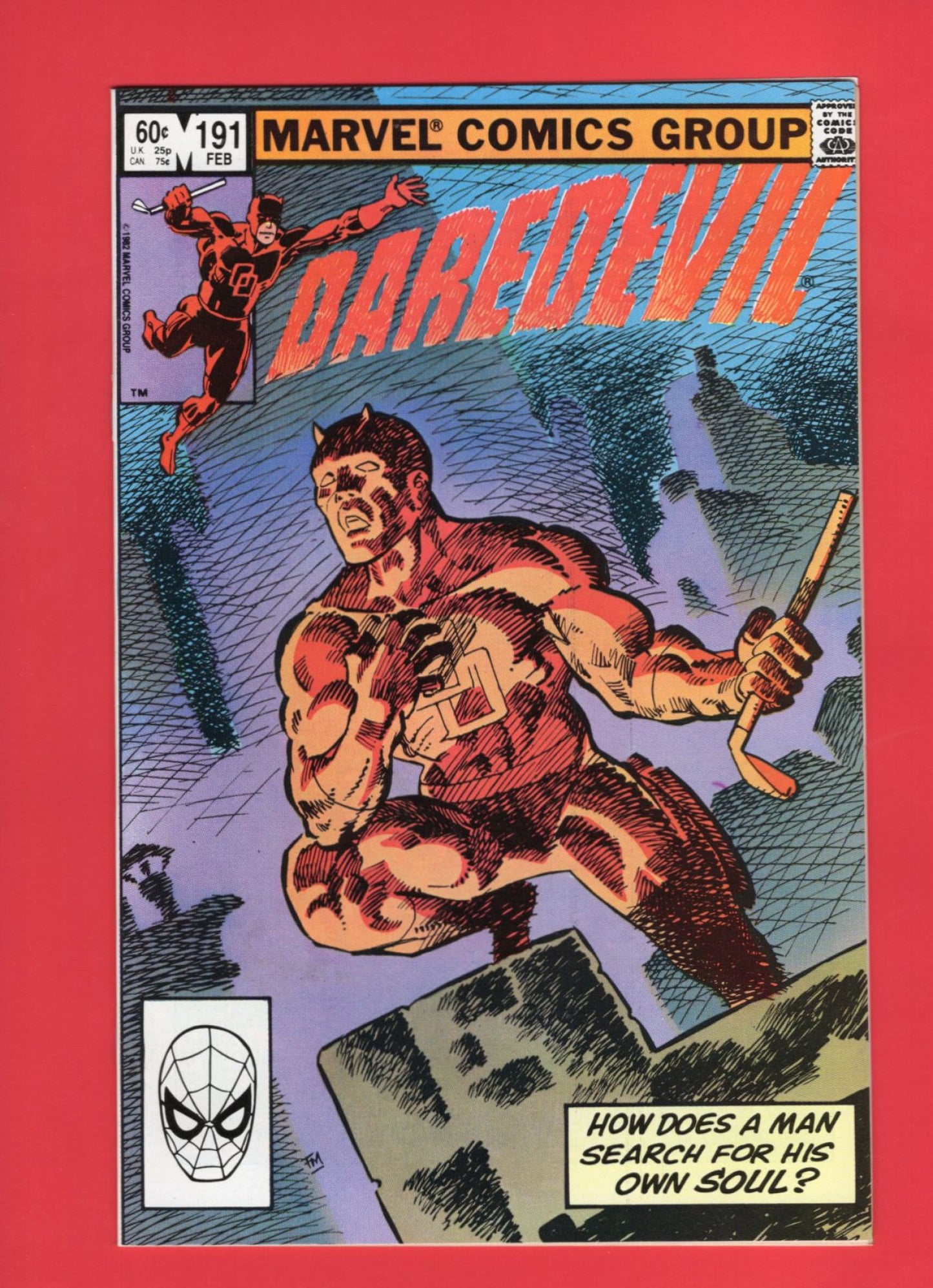 Daredevil #191 (Feb 1983), 9.2 NM-