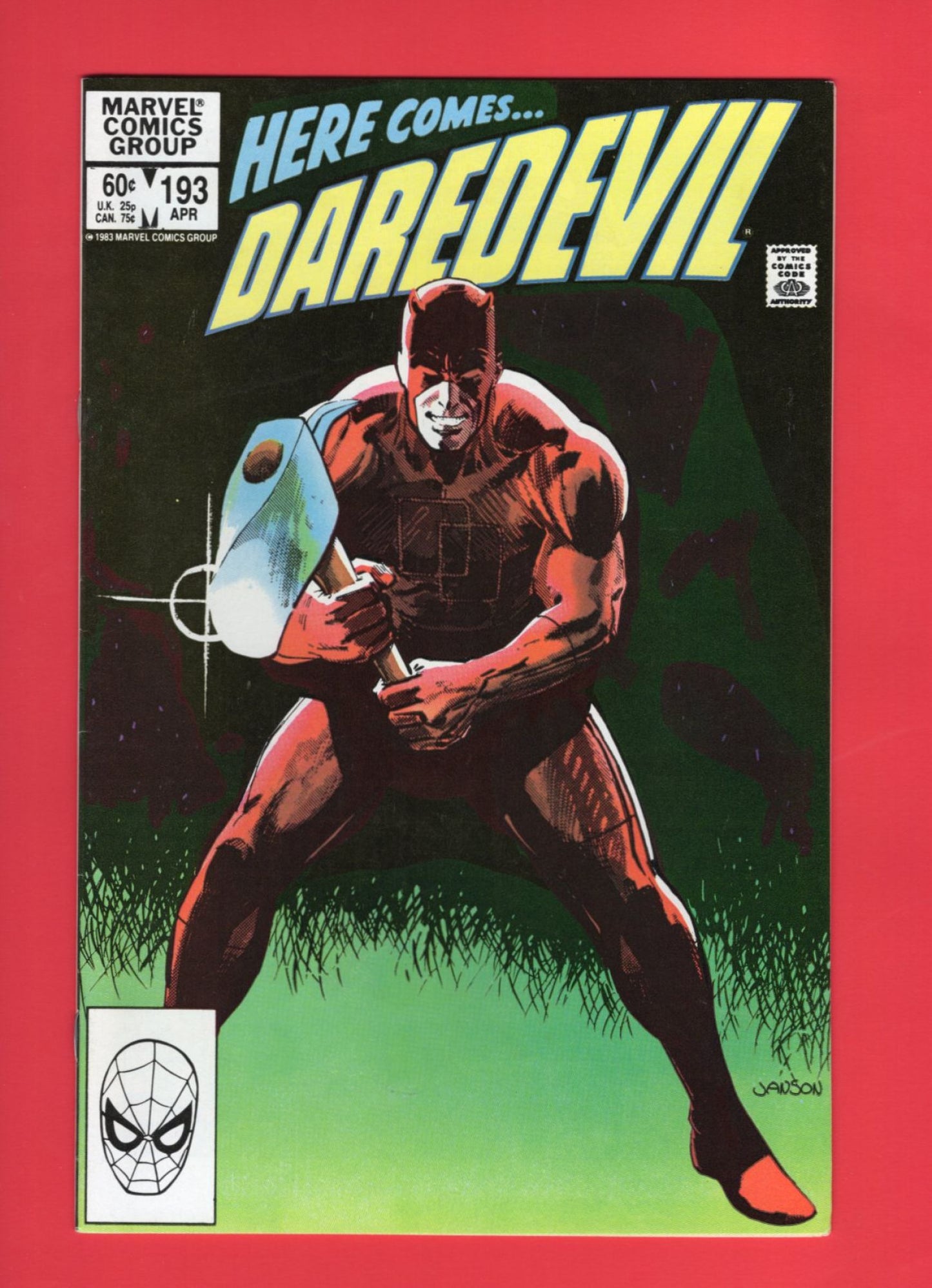 Daredevil #193 (Apr 1983), 8.0 VF