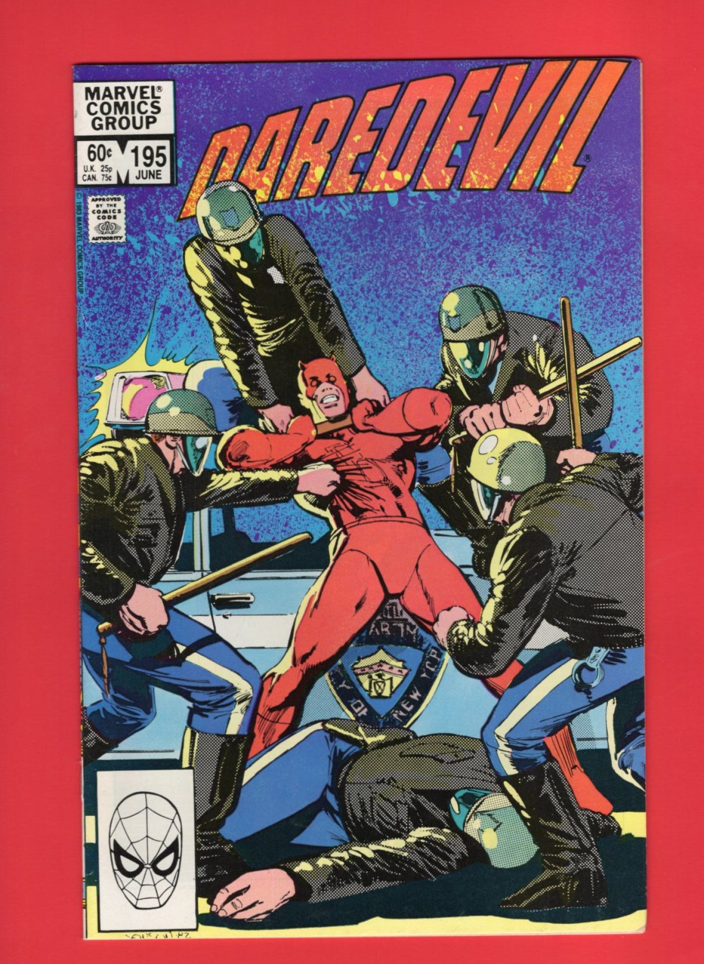 Daredevil #195 (Jun 1983), 8.0 VF