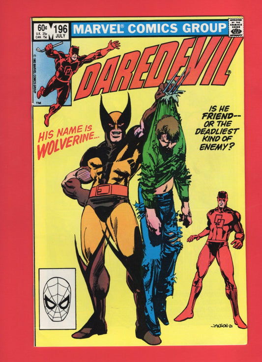 Daredevil #196 (Jul 1983), 8.0 VF