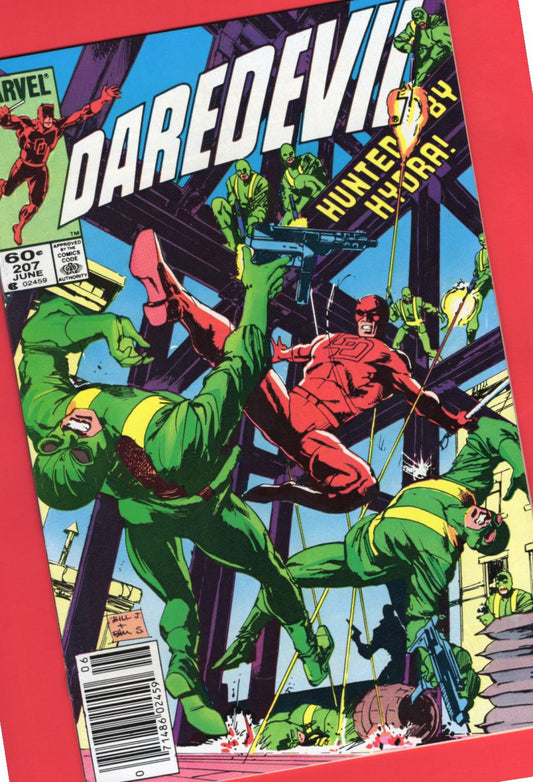Daredevil #207 (Jun 1984), 8.0 VF Newsstand