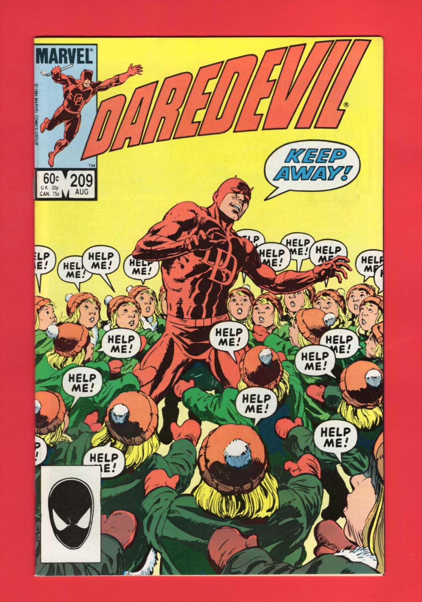 Daredevil #209 (Aug 1984), 9.2 NM-