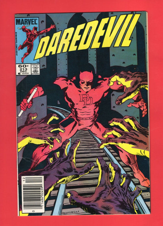 Daredevil #213 (Dec 1984), 6.5 FN+ Newsstand