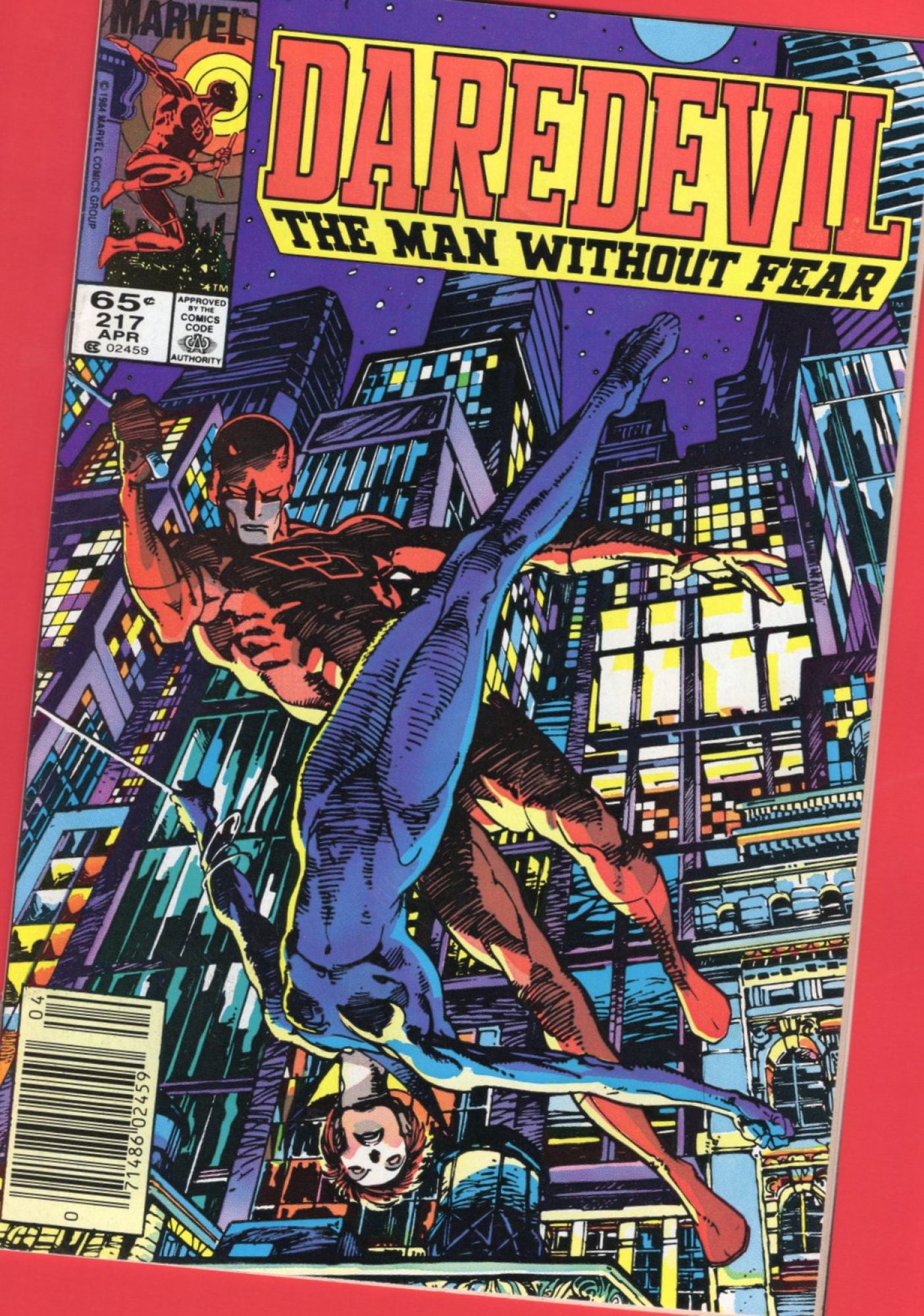 Daredevil #217 (Apr 1985), 9.2 NM-