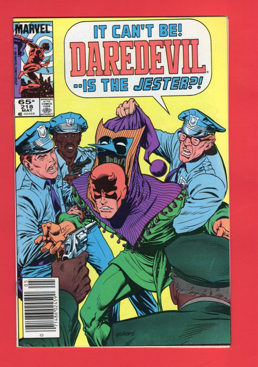 Daredevil #218 (May 1985), 9.2 NM-