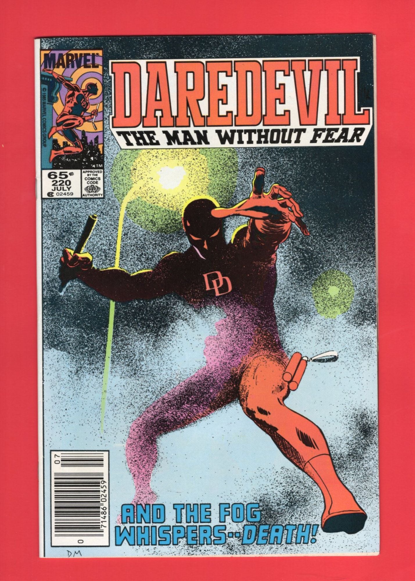 Daredevil #220 (Jul 1985), 9.2 NM-