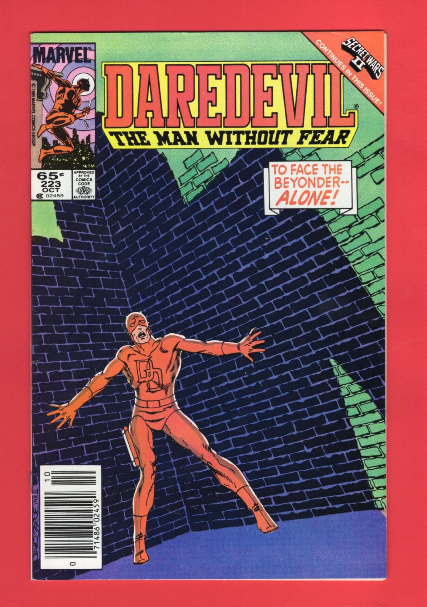 Daredevil #223 (Oct 1985), 8.5 VF+