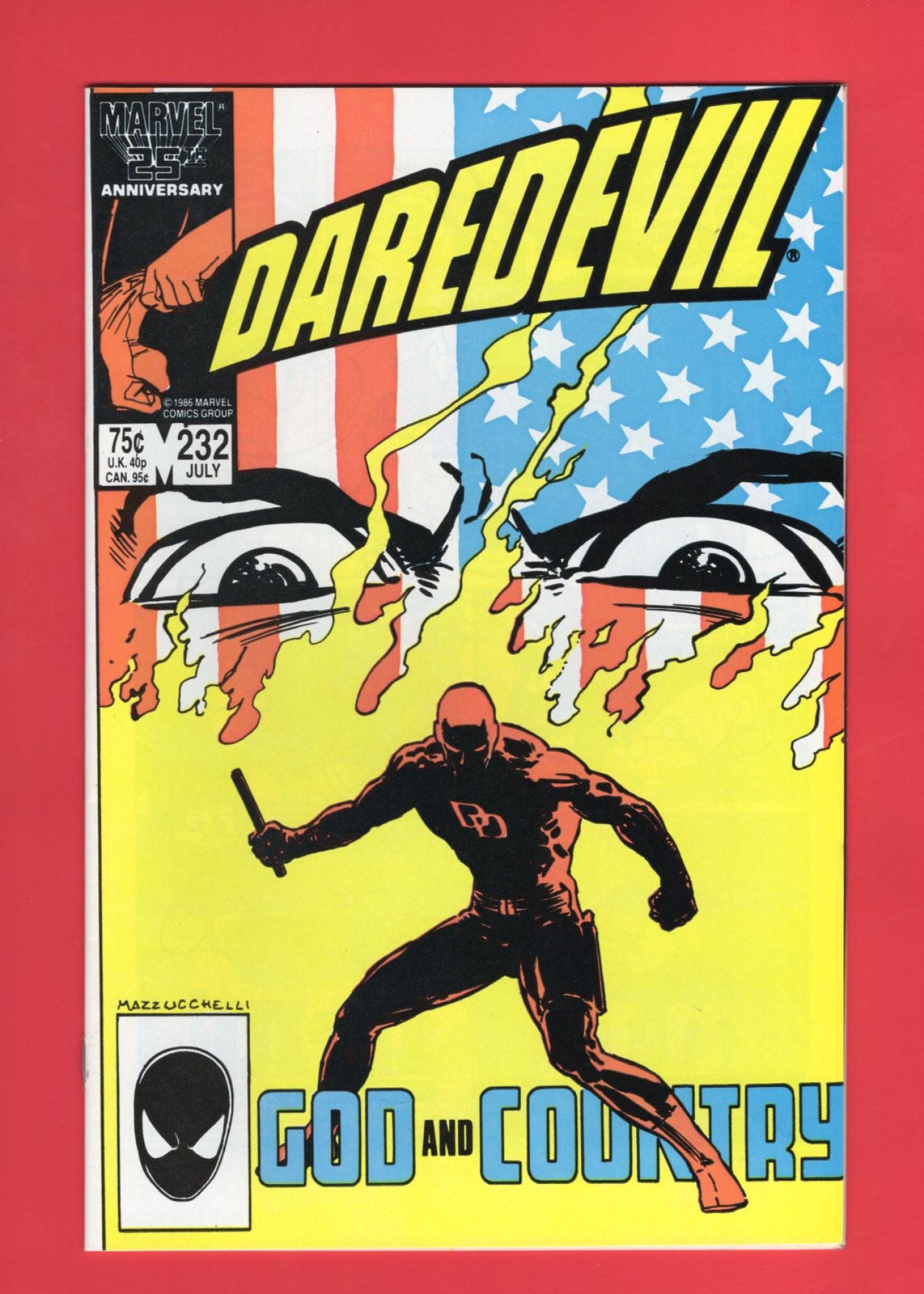 Daredevil #232 (Jul 1986), 8.5 VF+