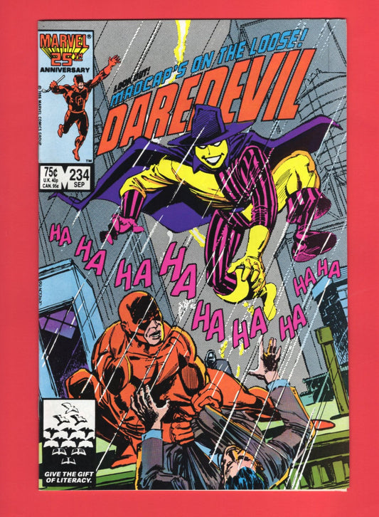 Daredevil #234 (Sep 1986), 8.5 VF+