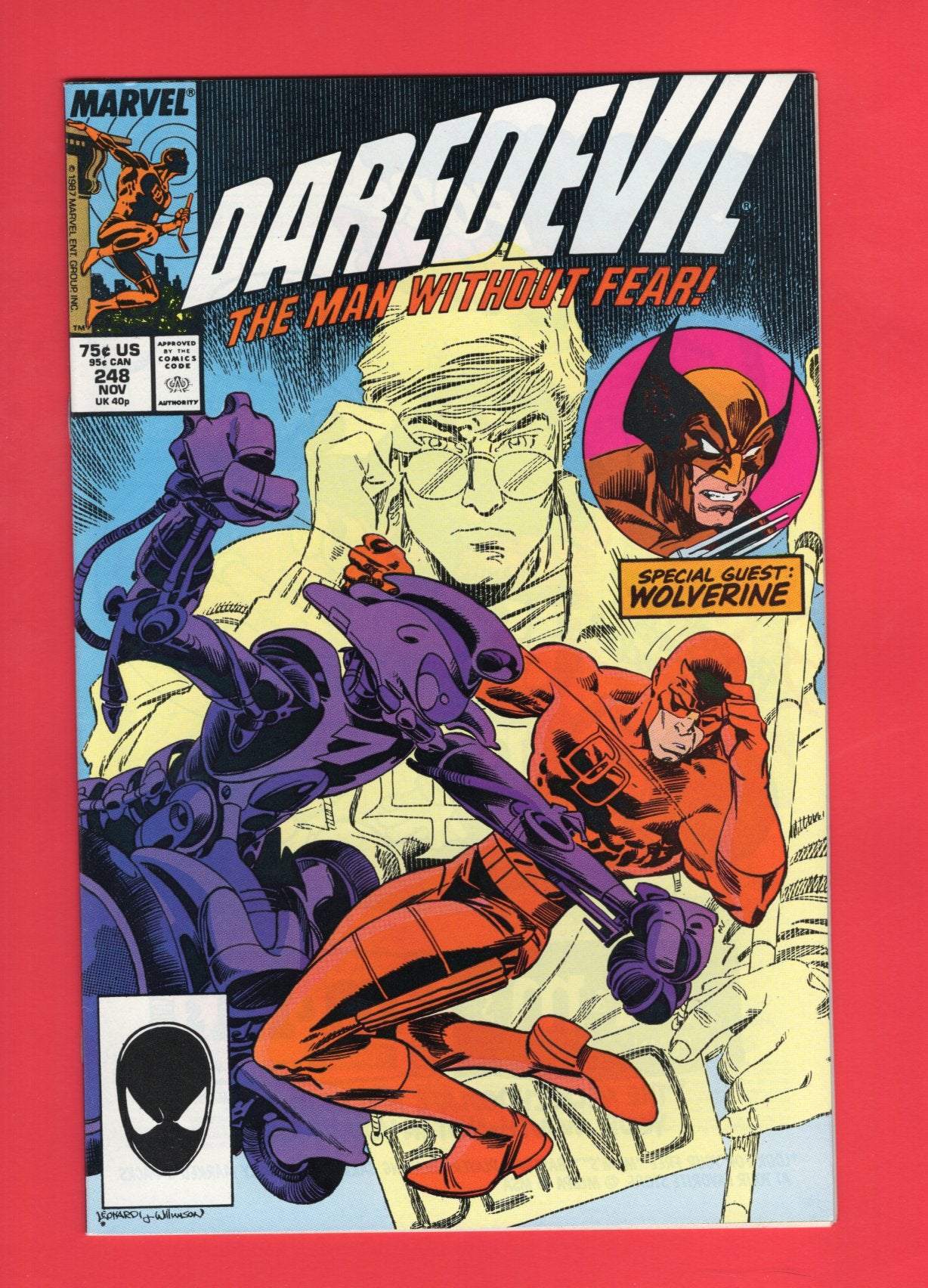 Daredevil #248 (Nov 1987), 9.2 NM-