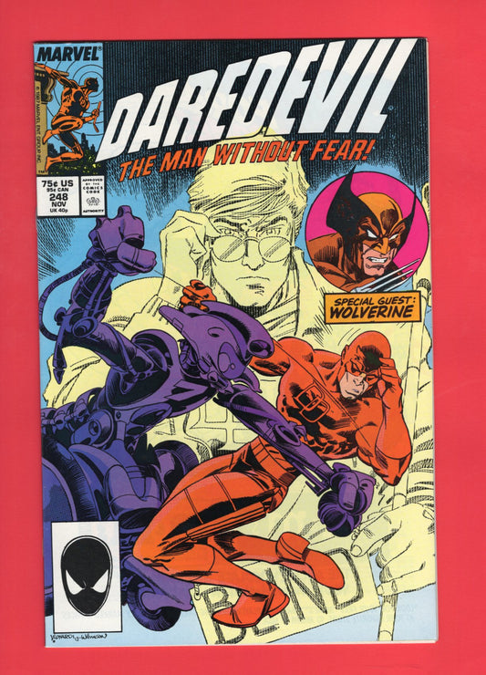 Daredevil #248 (Nov 1987), 9.2 NM-