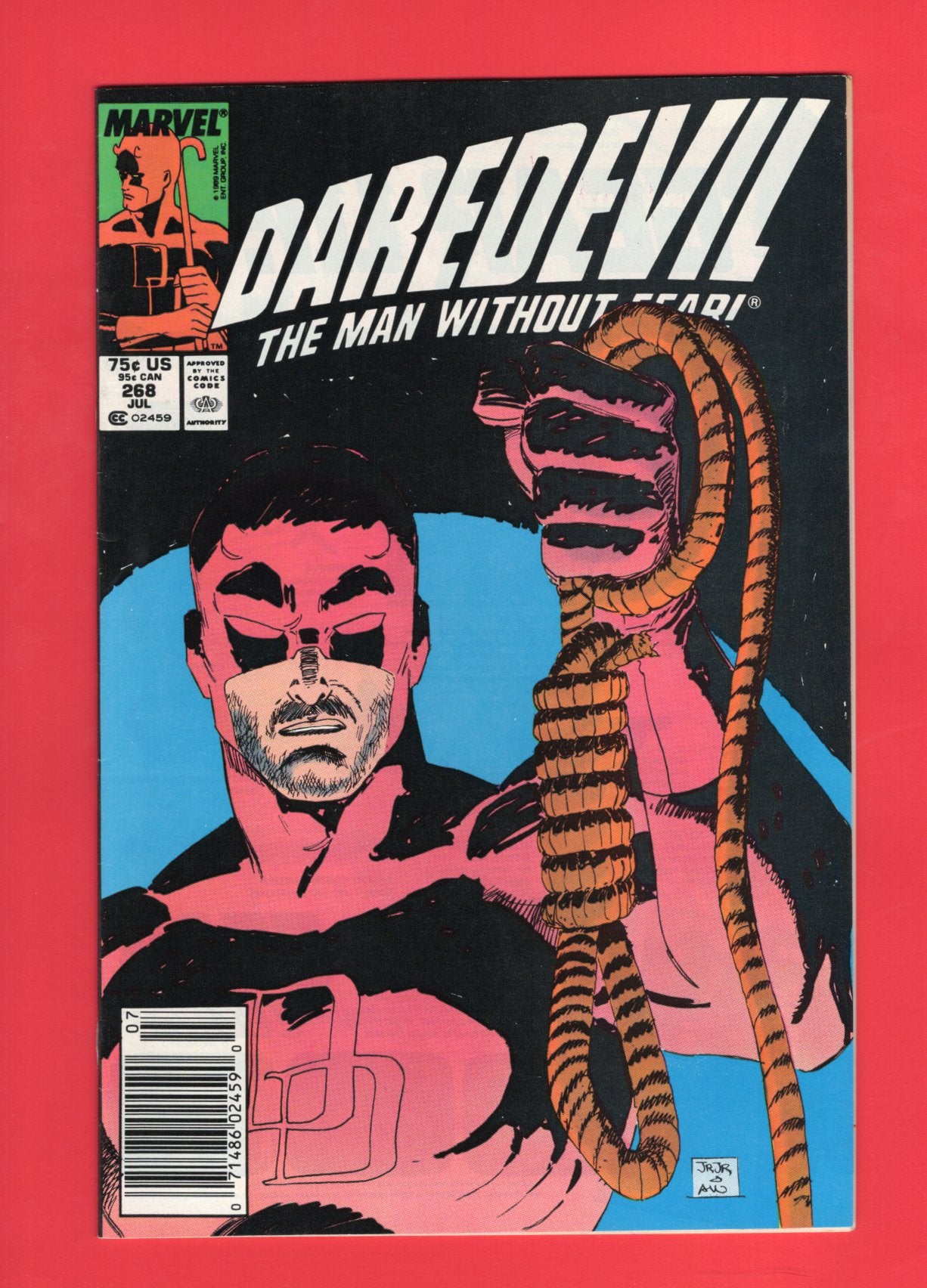 Daredevil #268 (Jul 1989), 8.0 VF Newsstand