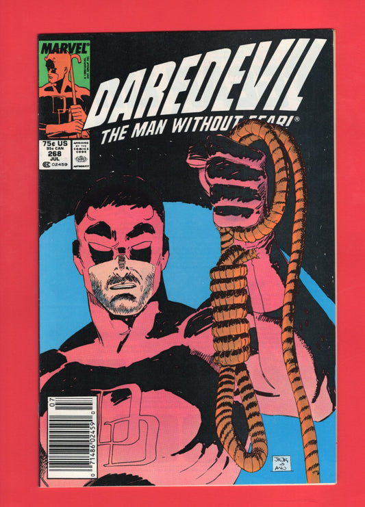 Daredevil #268 (Jul 1989), 8.0 VF Newsstand