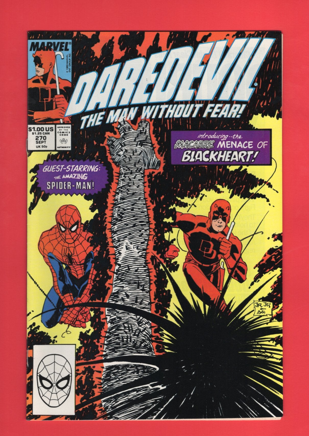 Daredevil #270 (Sep 1989), 8.5 VF+