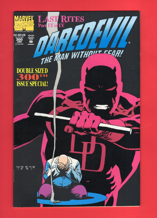 Daredevil #300 (Jan 1992), 8.0 VF
