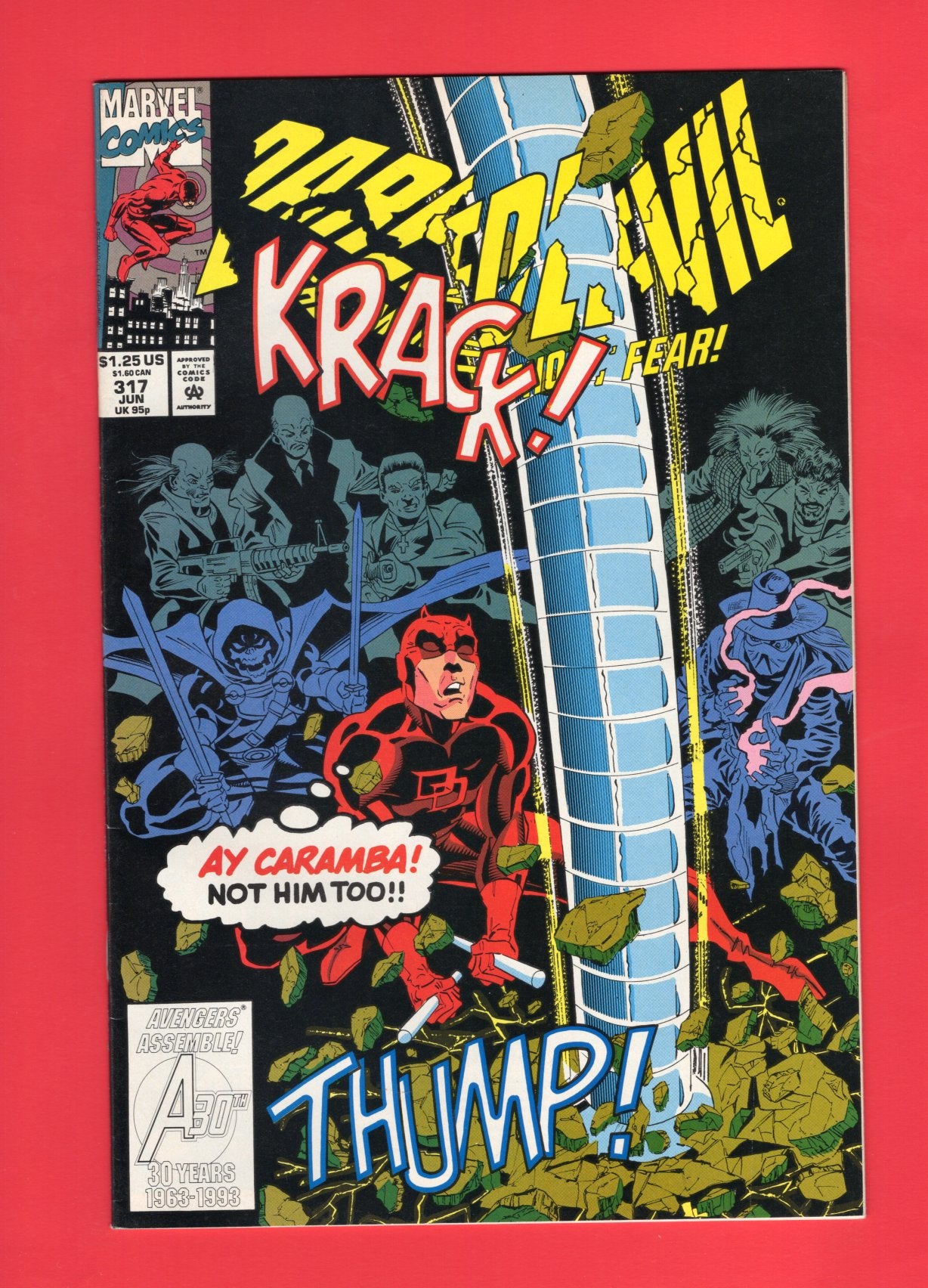 Daredevil #317 (Jun 1993), 8.0 VF