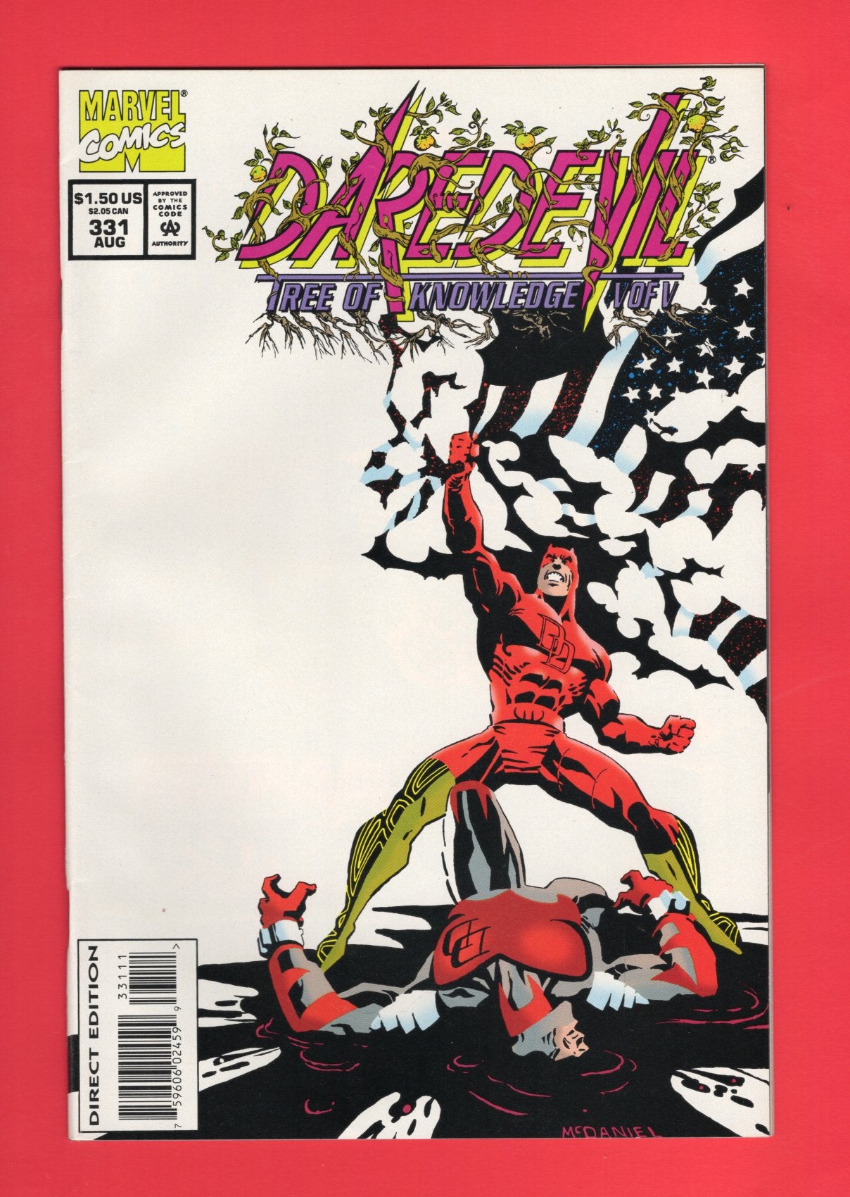 Daredevil #331 (Aug 1994), 8.5 VF+