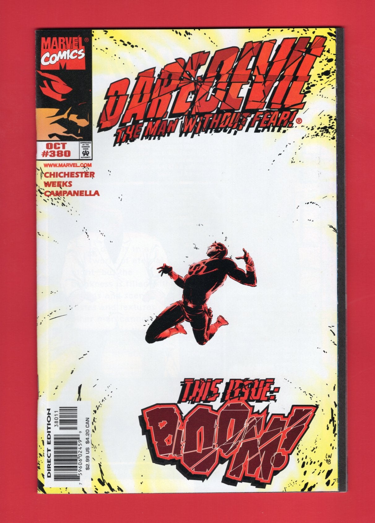 Daredevil #380 (Oct 1998), 8.0 VF