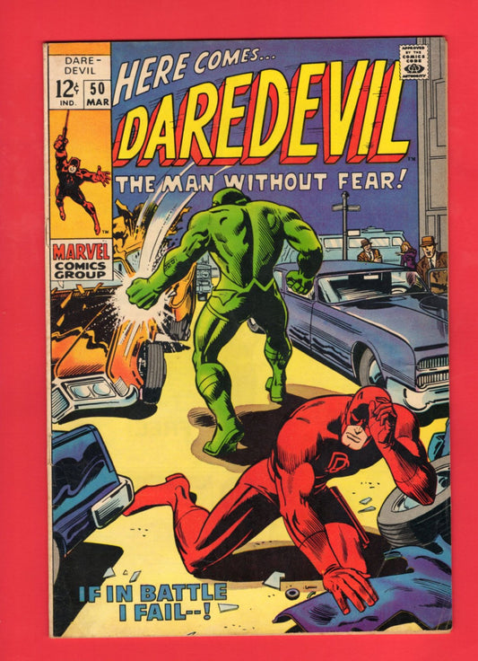 Daredevil #50 (Mar 1969), 3.5 VG-