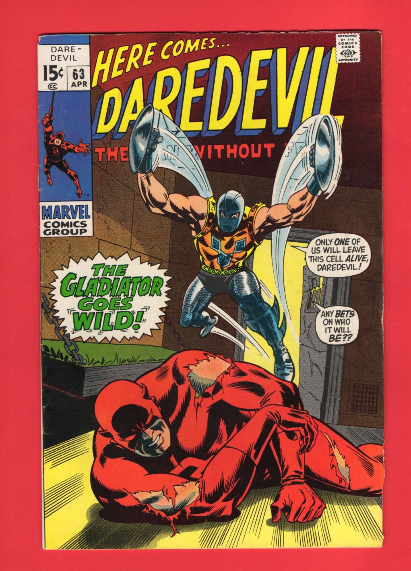 Daredevil #63 (Apr 1970), 4.5 VG+