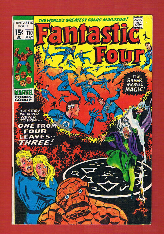 Fantastic Four #110 (May 1971), 7.5 VF-