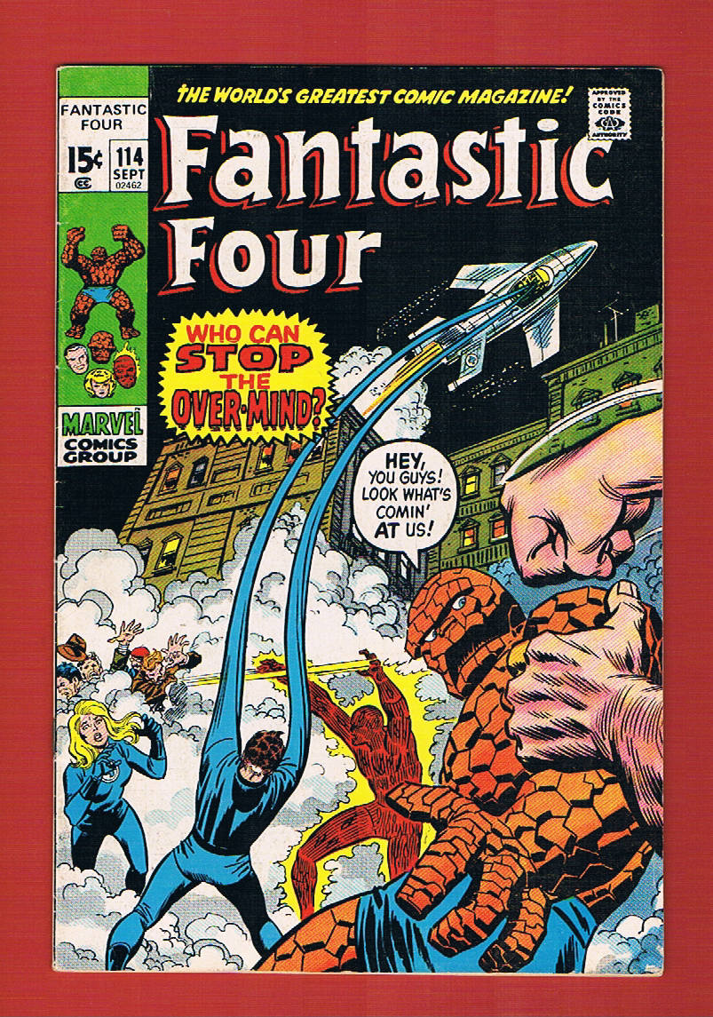 Fantastic Four #114 (Sep 1971), 7.0 FN/VF