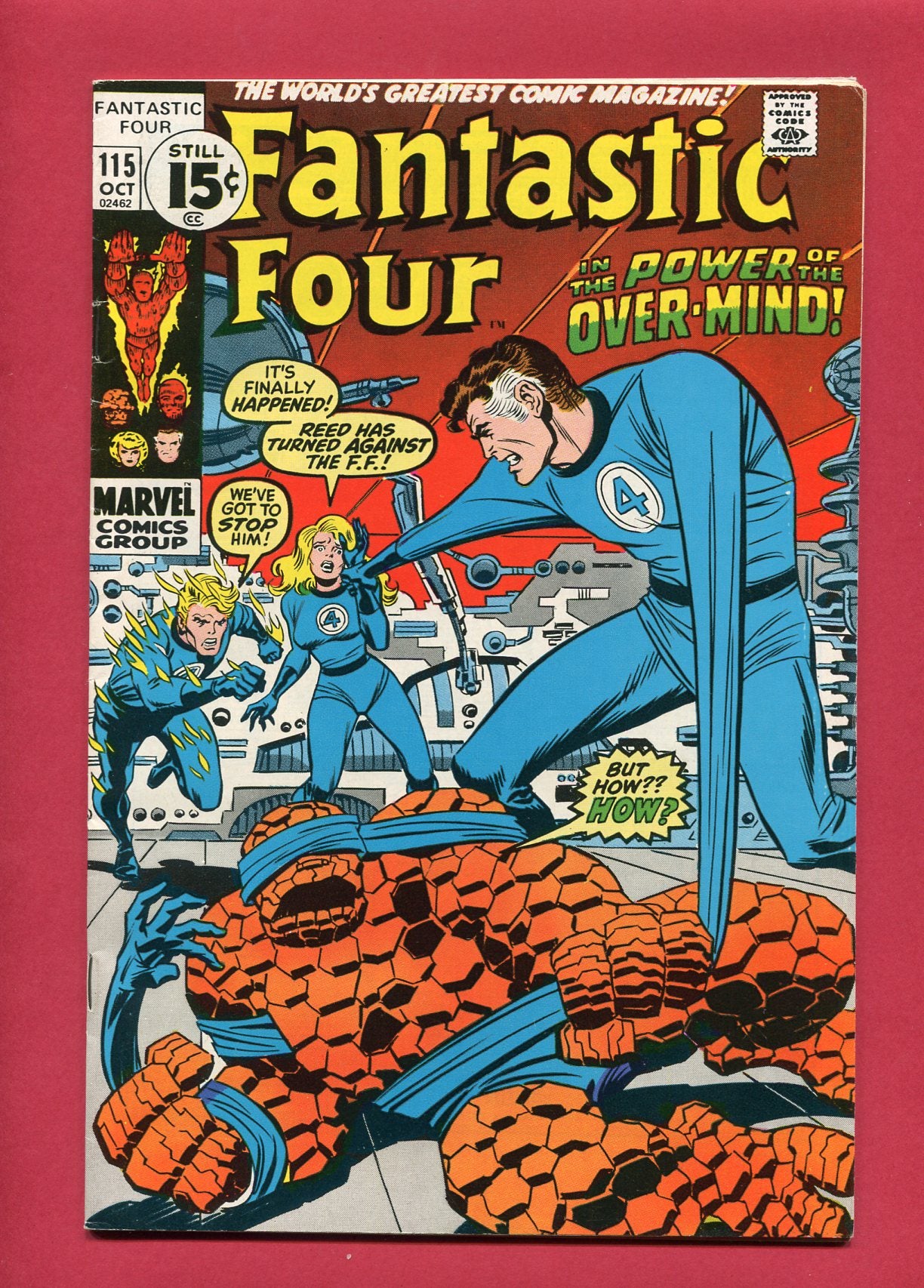 Fantastic Four #115 (Oct 1971), 7.0 FN/VF