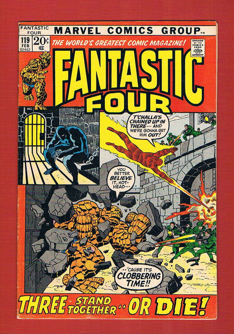 Fantastic Four #119 (Feb 1972), 6.5 FN+