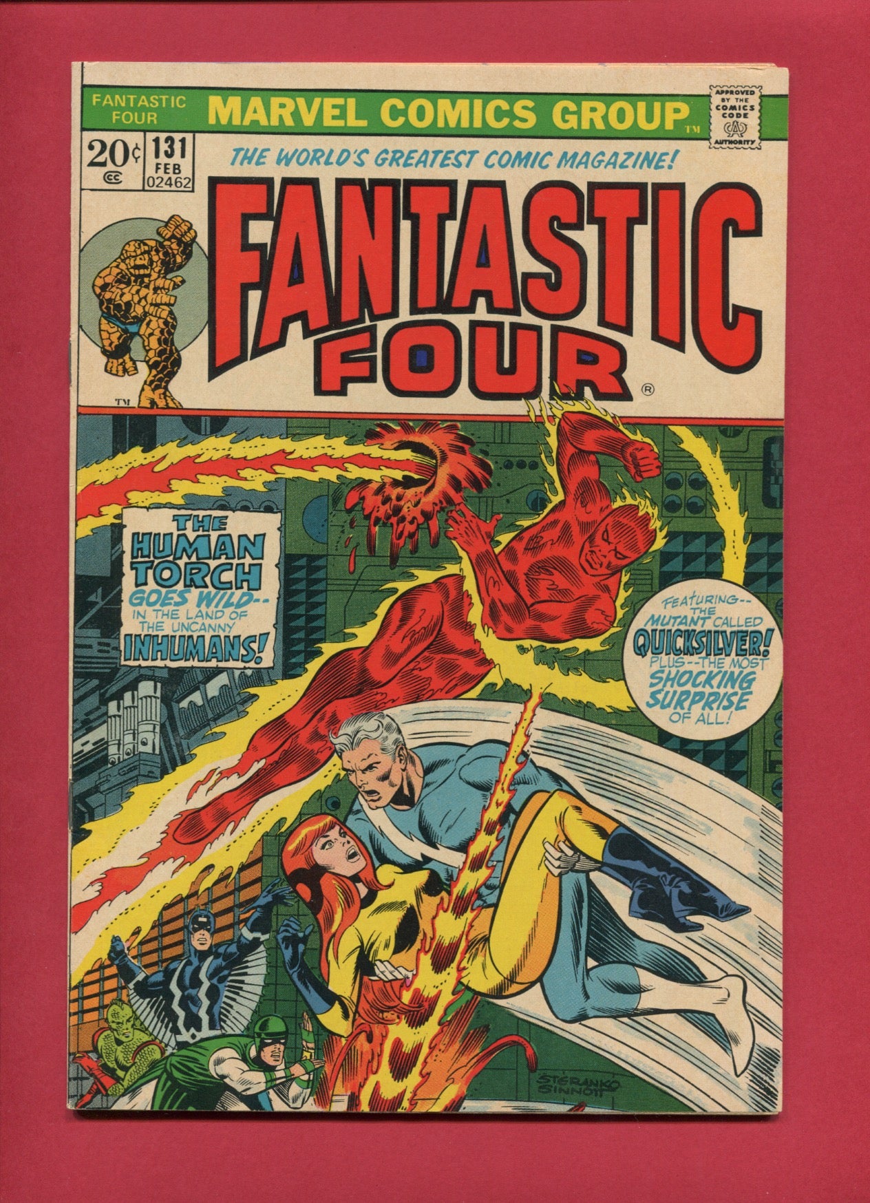 Fantastic Four #131 (Feb 1973), 7.5 VF-