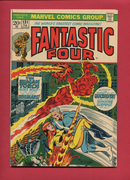 Fantastic Four #131 (Feb 1973), 7.5 VF-