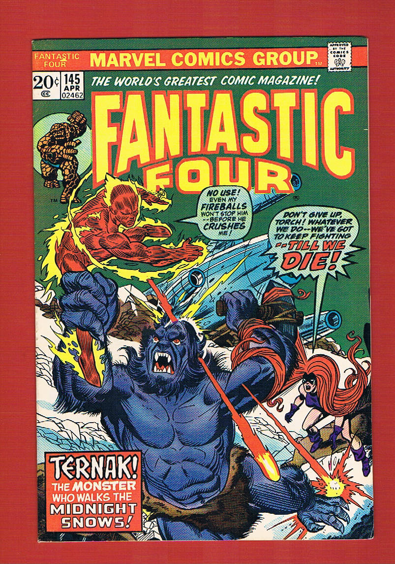 Fantastic Four #145 (Apr 1974), 8.5 VF+
