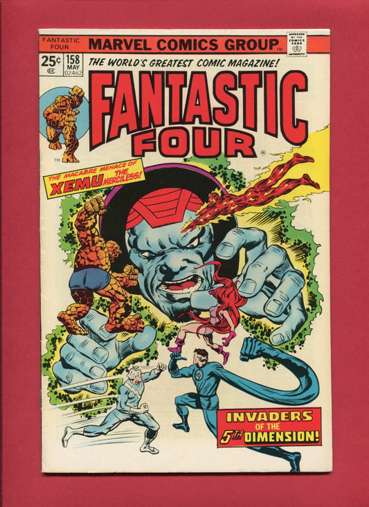 Fantastic Four #158 (May 1975), 7.5 VF-