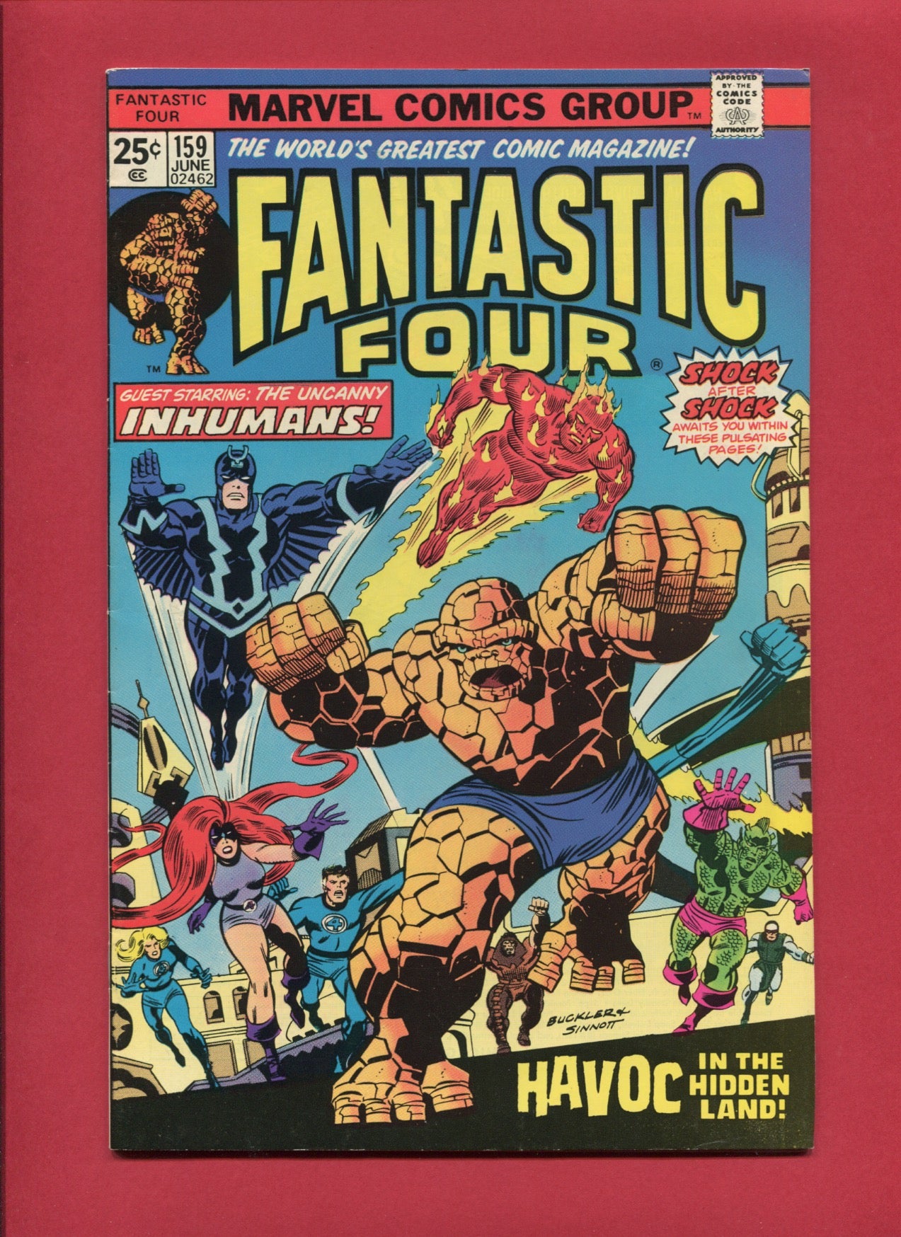 Fantastic Four #159 (Jun 1975), 7.5 VF-