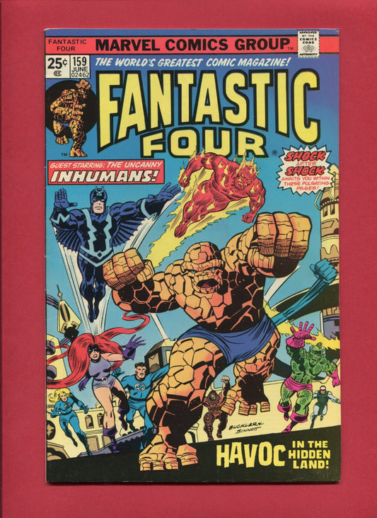 Fantastic Four #159 (Jun 1975), 7.5 VF-