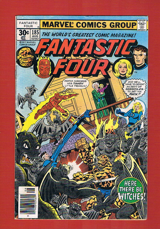 Fantastic Four #185 (Aug 1977), 5.5 FN-