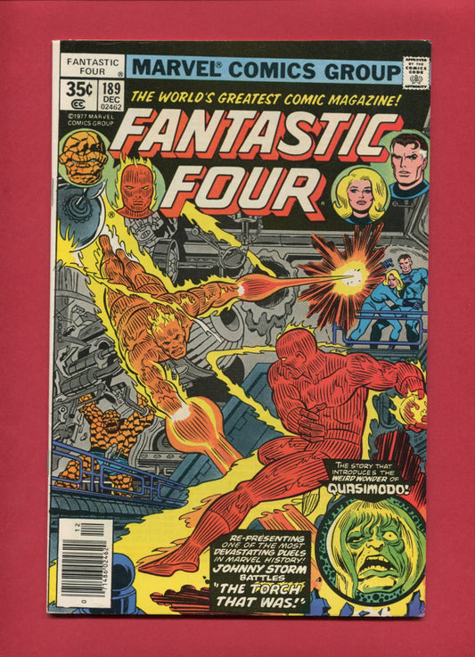 Fantastic Four #189 (Dec 1977), 7.5 VF-