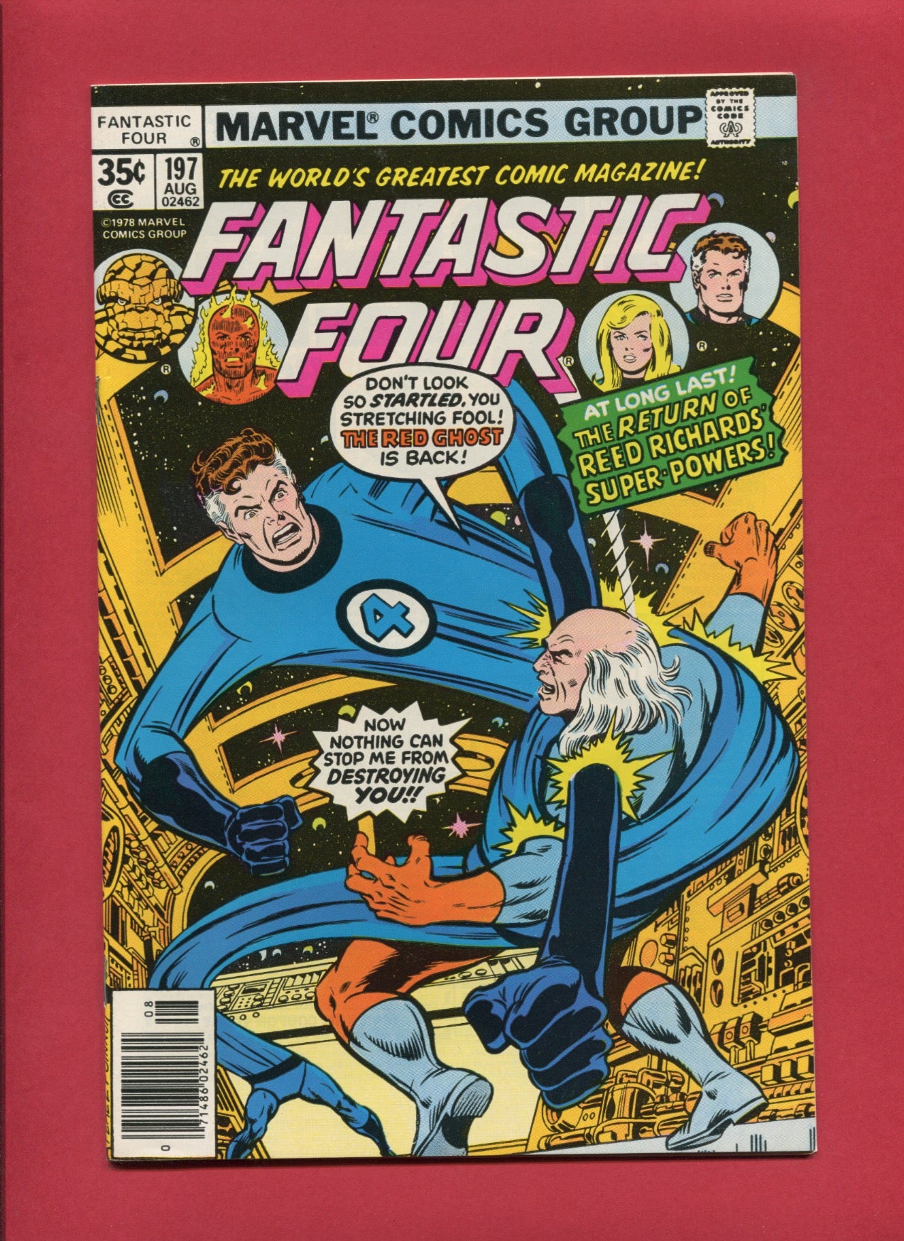 Fantastic Four #197 (Aug 1978), 8.5 VF+