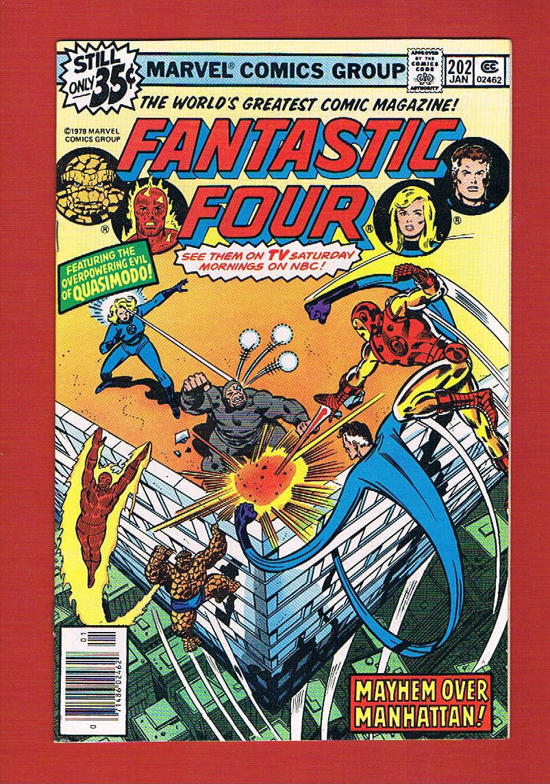 Fantastic Four #202 (Jan 1979), 8.0 VF