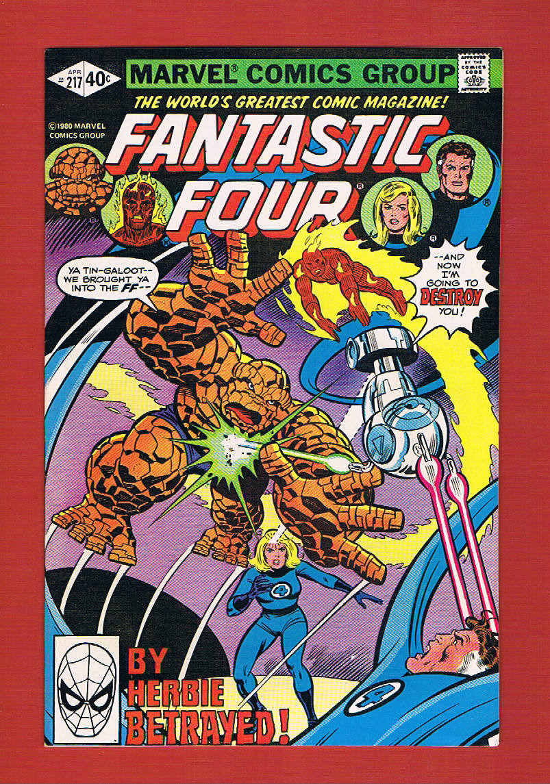 Fantastic Four #217 (Apr 1980), 8.5 VF+