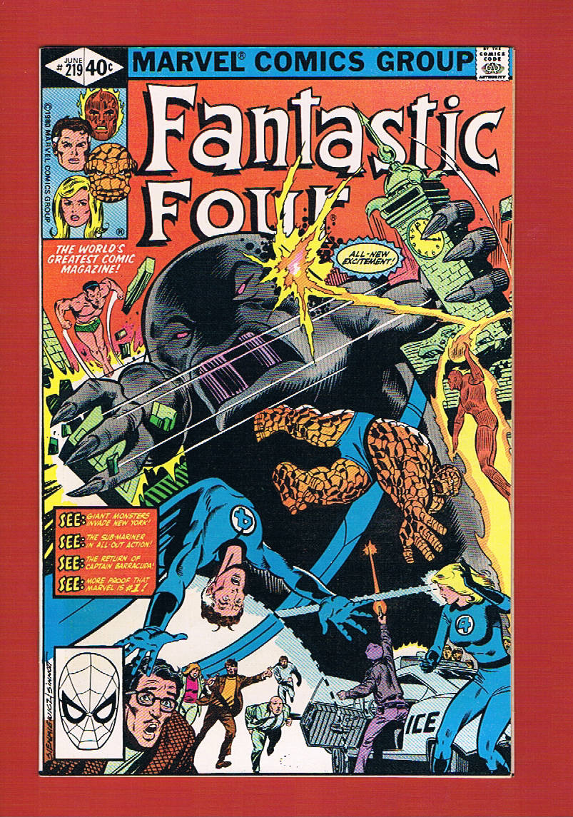 Fantastic Four #219 (Jun 1980), 9.2 NM-